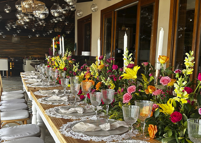 Espaço para casamento no Castelhana